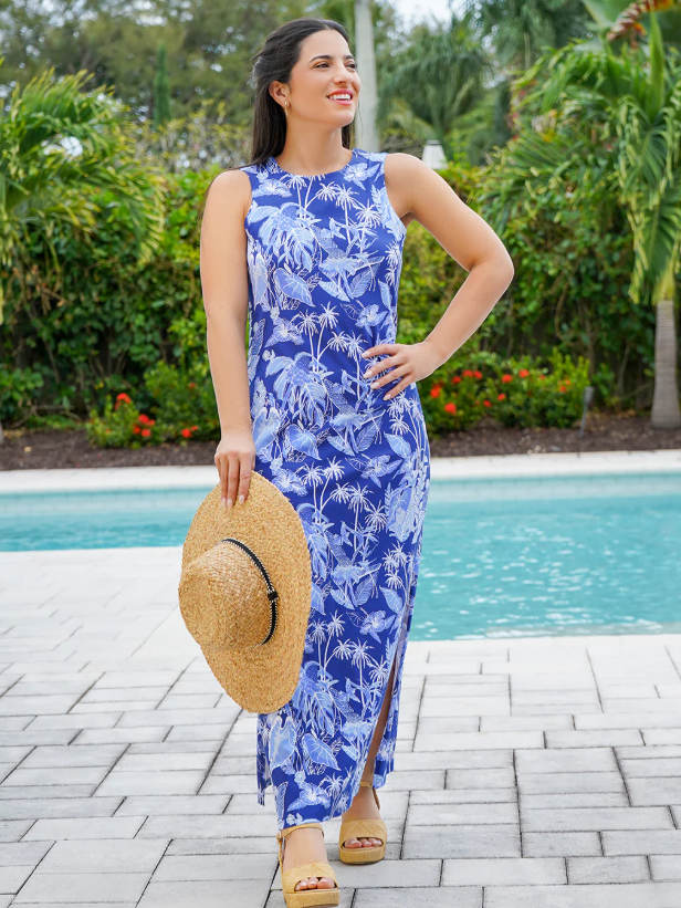 emilee maxi dress palm tree emily maxi dress